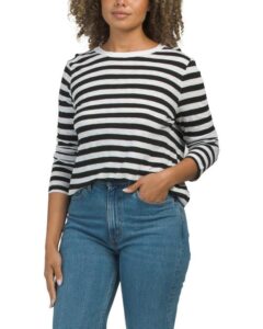 Made in Usa Dani Striped Tee