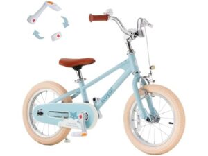 Royalbaby Ez Kids Bike12 Inch Convertible Balance to Pedal Bike for Boys & Girls,beginner Bicycle for Ages 2-4 Years,blue