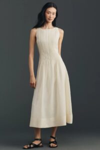 Endless Rose Pleated Midi Dress