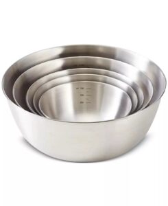 5-piece Nesting Stainless Steel Bowl Set