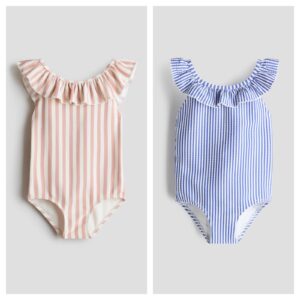 Ruffle-trimmed Swimsuit