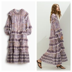 Flounced Tunic Dress