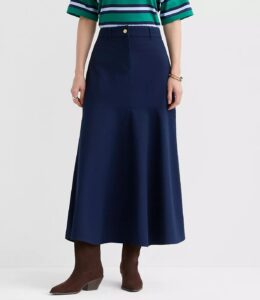 Trumpet Midi Pocket Skirt
