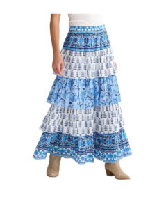 Ariel Tiered Maxi Skirt
