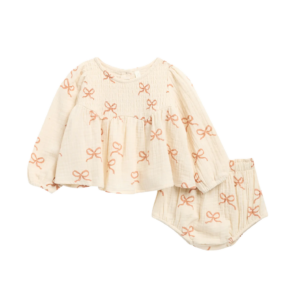 Sophia Cotton Top & Bloomers Set 0-24m