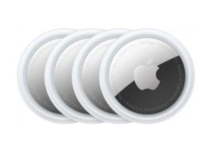 Apple - Airtag (4-pack) (1st Generation) - 2021 - Silver