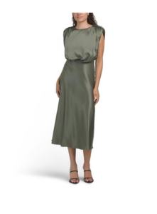 Flora Sleeveless Blouson Dress