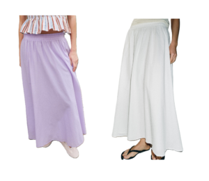 Layered Midi Skirt