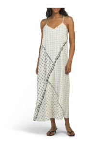 Textured Patchwork Dress