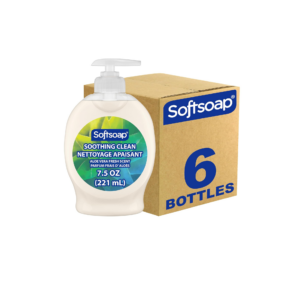 Softsoap Moisturizing Liquid Hand Soap, Soothing Clean Aloe Vera - 7.5 Fl Oz (pack of 6)