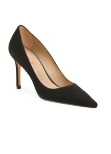 Narrow Suede Stuart 85 Pumps
