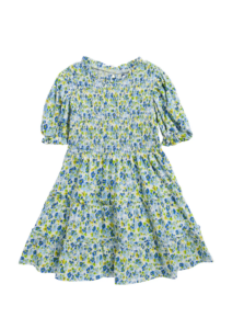 Kids' Smocked Cotton Jersey Dress Size 2-6