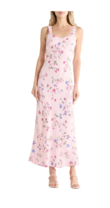 Floral Print Maxi Dress