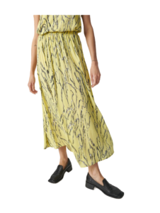 Zaya Elastic Waist Maxi Skirt