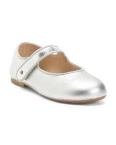 Leather Lady Jane Metallic Flats (toddler Little Kid Big Kid)