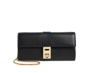 Hug Leather Wallet on a Chain