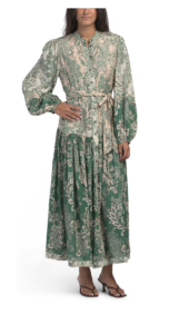 Floral Paisley Dress