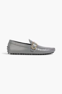 Gommino Buckled Leather Driving Shoes