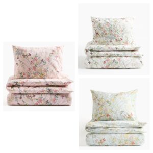 Patterned Cotton Duvet Cover Set