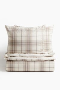 Flannel King/queen Duvet Cover Set