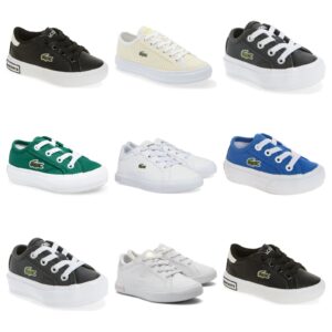 Up to 50% off Kid's Lacoste Sneakers!!