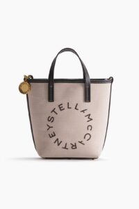 Small Coated Canvas Tote Bagp