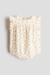 Cotton Terry Romper Suit
