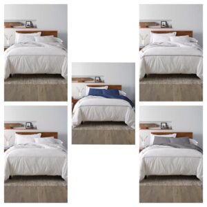 Percale Satin Stitched 3-pc. Duvet Cover Set, Twin/twin Xl