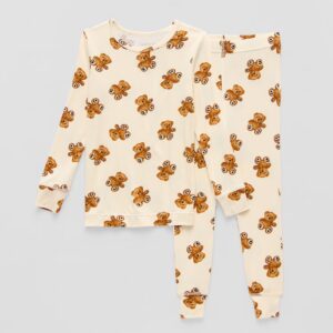 Grayson Little Toddler Girls Round Neck Long Sleeve 2-pc. Pajama Set