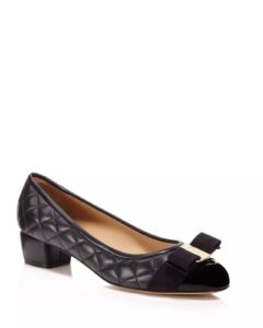 Women's Vara Quilted Low-heel Pumps