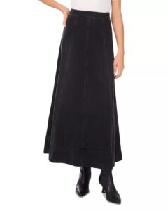 Denim Maxi Skirt
