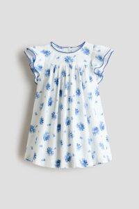 Cotton Seersucker Dress