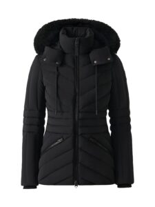 Nadia Shearling-trimmed Down Ski Jacket