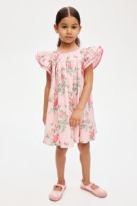 Cotton Seersucker Dress