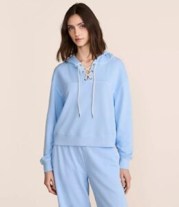 Petite Lou & Grey Terrysoft Lace Up Hoodie