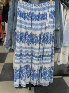 Boarder Midi Skirt