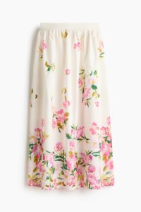 Cotton A-line Skirt