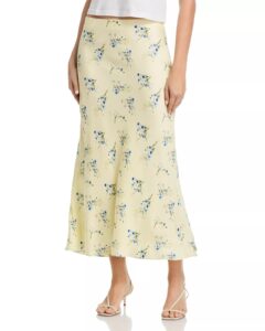 Harper Fleur Bias Midi Skirt