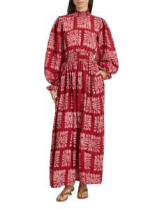 Abike Printed Maxi Dress
