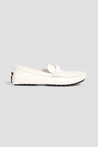 Monza Braid-trimmed Leather Loafers