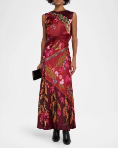Gwen Silk Midi Dress