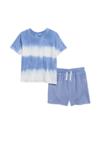 Kids' Sunburst Stripe T-shirt & Shorts Set