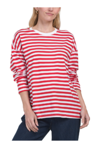 Fay Long Sleeve Crew Neck Tee