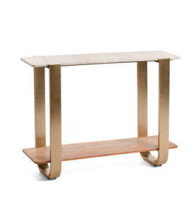 31in Marble Inlay Console