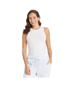 Women's Slim Fit Ribbed Tank Top (30% Off)