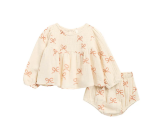 Sophia Cotton Top & Bloomers Set 0-24mp