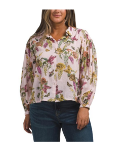 Gauze Printed Shirt
