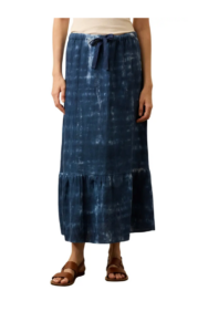 Sunbeam Linen Drawtring Midi Skirt