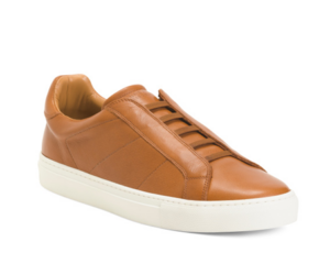 Leather Royale Slip on Sneakers