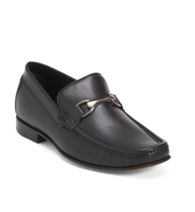 Leather Loafers with Horsebit Detail